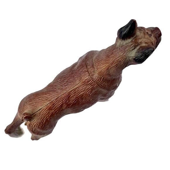 Vintage Collectible Boxer Dog Figurine Plastic 3.5" H x 5.25" L Model B2 Classic - Picture 11 of 13